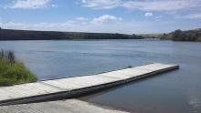 A Dock On The Mighty Snake River