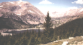 Climbing up to Hooser Pass.