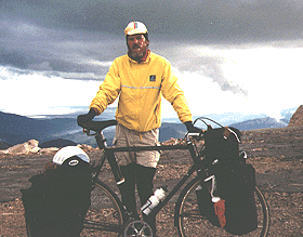 At the top of Mt. Evans.