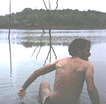 Bathing in Toronto Lake.