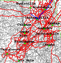 North Alabama Places